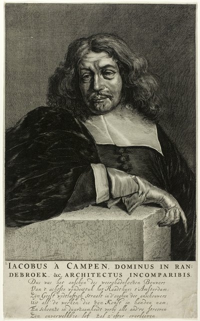 Jacob van Campen portréja alkotó: Unknown artist