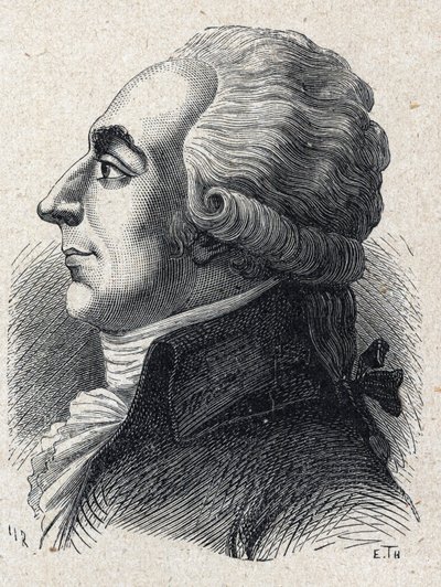 Jean-Baptiste (Jean Baptiste) portréja Cloots dit Anacharsis Klootz (vagy Clootz alkotó: Unknown artist