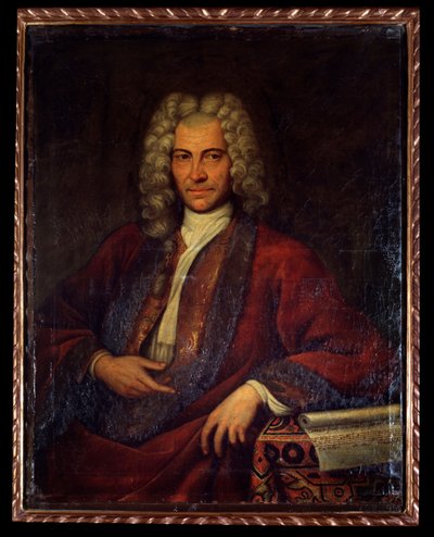 Johann Joseph Fux osztrák zeneszerző, zeneteoretikus és pedagógus portréja (festmény alkotó: Unknown artist
