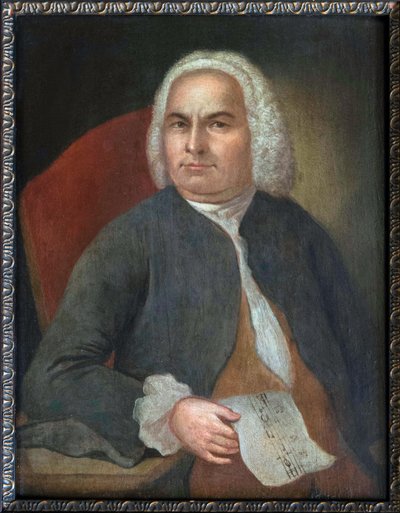 Johann Sebastian Bach portréja – Johann Emanuel Goebel (1720-1759). Olaj, vászon, 1754 előtt. Bach-ház Eisenachban alkotó: Unknown artist