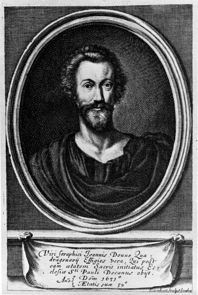 John Donne (1572-1631) angol költő portréja. alkotó: Unknown artist