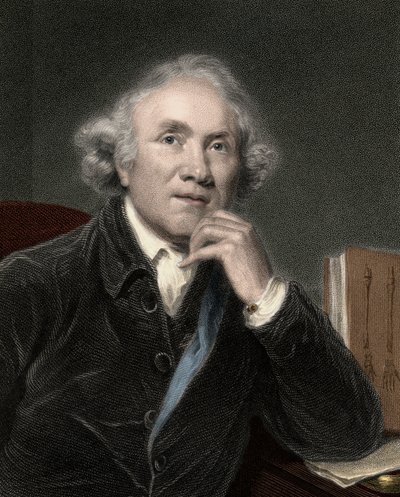 John Hunter (1728-1793) skót sebész portréja alkotó: Unknown artist