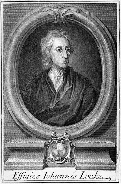 John Locke (1632-1704) angol filozófus portréja. alkotó: Unknown artist