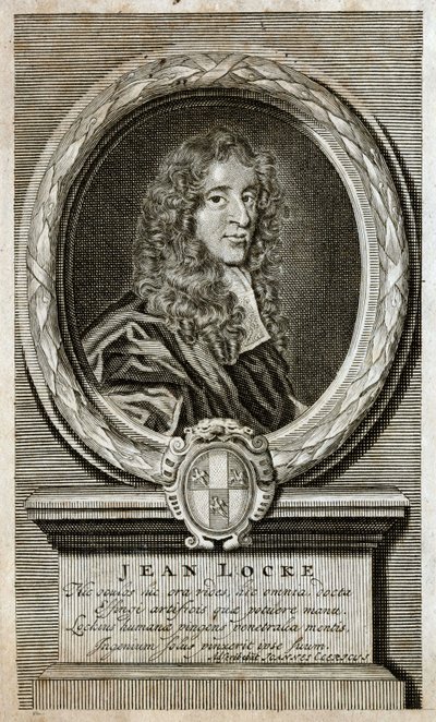 John Locke (1632-1704) angol filozófus portréja. alkotó: Unknown artist