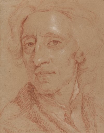 John Locke, a filozófus portréja alkotó: Unknown artist