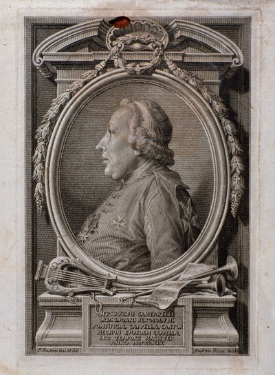 Joseph Santarelli portréja (metszet alkotó: Unknown artist