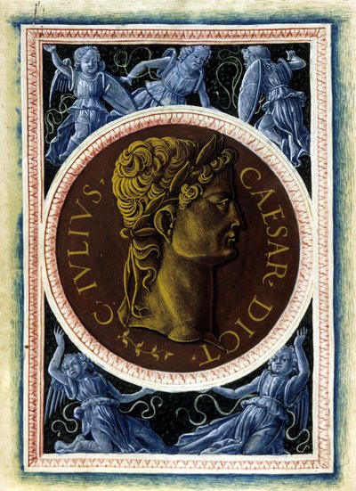 Julius Caesar portréja – Svetonio „The Illustrated Men” című filmjében alkotó: Unknown artist