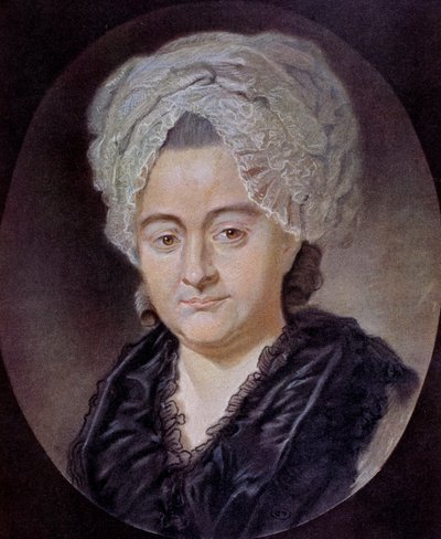 Katharina Elisabeth Textor portréja (rajz) alkotó: Unknown artist