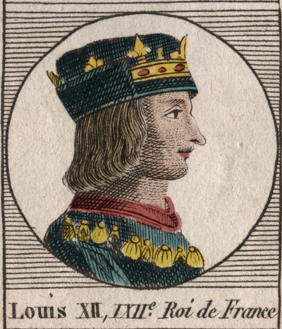 XII. Lajos király arcképe alkotó: Unknown artist