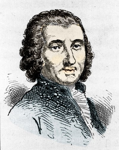 Luigi Boccherini portréja. (1743-1805). olasz zeneszerző. alkotó: Unknown artist