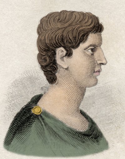 Marc Antoine (Marcus Antonius) tábornok és római államférfi portréja (Kr. e. 83-30. v.). alkotó: Unknown artist