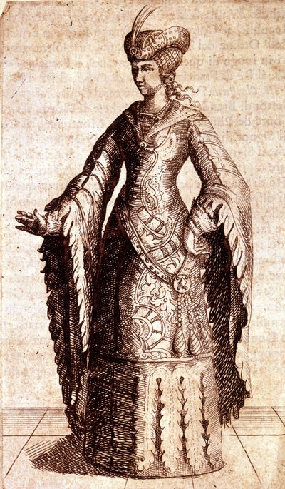 Ausztriai Margarita (1480-1530), I. Maximilian lánya portréja. alkotó: Unknown artist