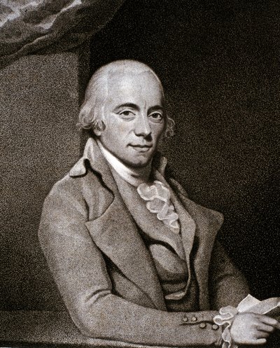 Muzio Clementi portréja (metszet) alkotó: Unknown artist