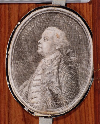 Pasquale Potenza portréja (metszet alkotó: Unknown artist