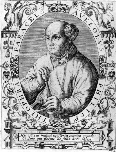 Philipp Aureolus Theophrastus Bombast von Hohenheim Paracelsus portréja alkotó: Unknown artist