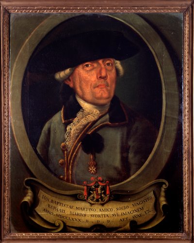 Raffaele Riario Sforza olasz nemes portréja (festmény alkotó: Unknown artist