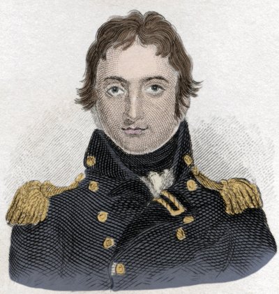 Sir John Moore (1761-1809), skót tábornok portréja. alkotó: Unknown artist