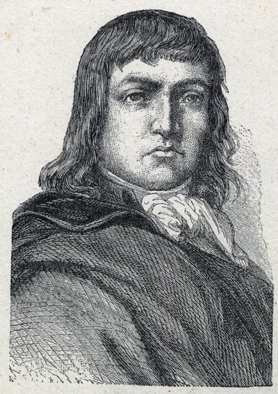 Vincent de Tinteniac (Chevalier) (1764-1795) tábornok chouan portréja. alkotó: Unknown artist