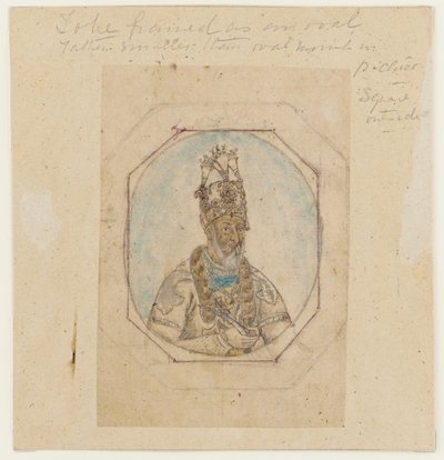 Egy mogul uralkodó portréja alkotó: Unknown artist