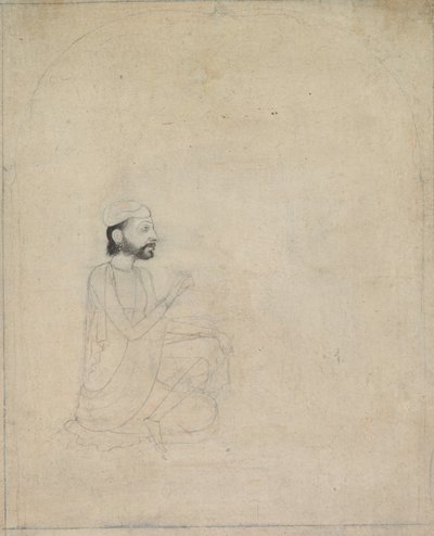 Egy ülő férfi portréja alkotó: Unknown artist