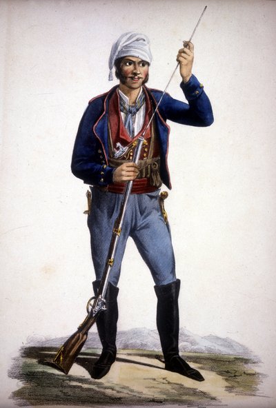 Egy szicíliai rabló portréja alkotó: Unknown artist