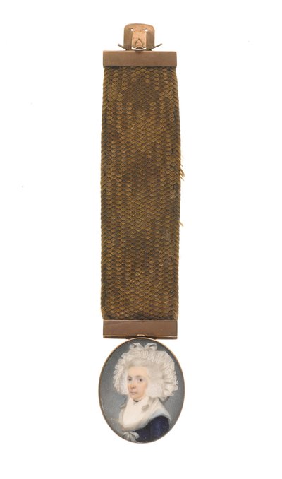 Női portré, Susannah Eveleighnek, William Eveleigh feleségének alkotó: Unknown artist
