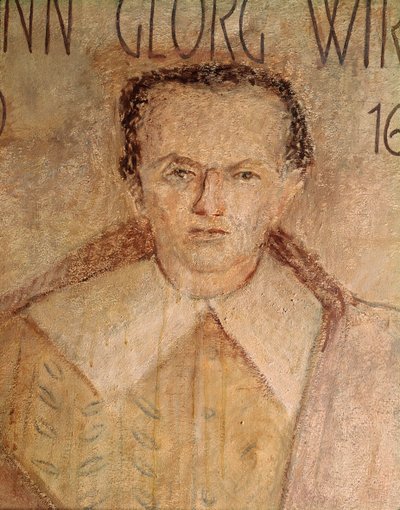 Jean-George Wirsung német orvos portréja (festmény alkotó: Unknown artist