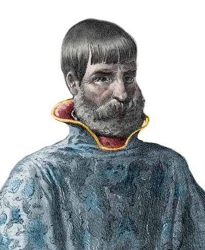 Juan Ponce de Leon spanyol hódító portréja (1460-1521), Florida felfedezője - Juan Ponce de Leon portréja - spanyol felfedező alkotó: Unknown artist