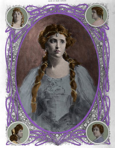 Nellie (Nelly) Melba (1861-1931) énekesnő portréja 19. század vége alkotó: Unknown artist