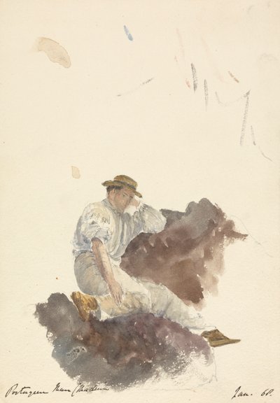 Portugál férfi (Madeira), 1868. január alkotó: Unknown artist