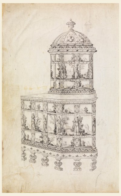 Fazekas cserépkályha alkotó: Unknown artist