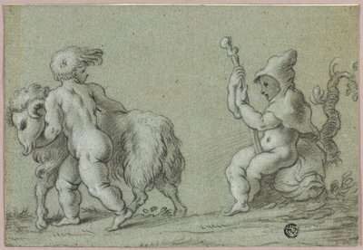 Putti mint kecskepásztorok alkotó: Unknown artist