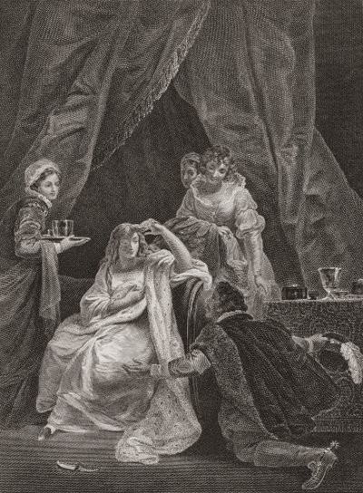 I. Erzsébet királynő és Sussex grófja. (nyomtatás) alkotó: Unknown artist