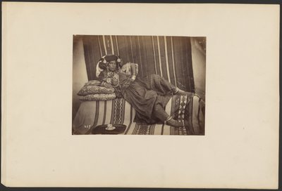 [Fekvő algériai odaliszk, Ouled Nail törzs] alkotó: Unknown artist