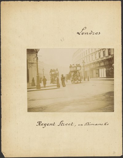 [Regent Street, London] alkotó: Unknown artist
