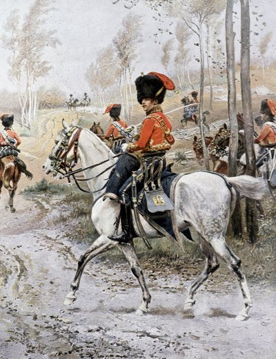 Lovasvadász ezred alkotó: Unknown artist