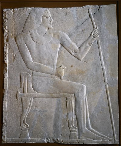 Nyankhnesut Ülő domborműve alkotó: Unknown artist