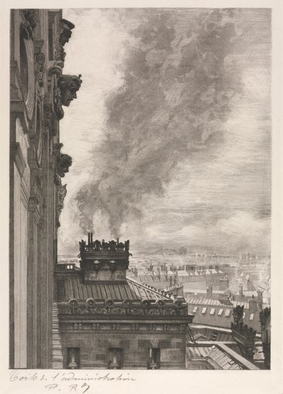 Az igazgatási épület tetői alkotó: Unknown artist