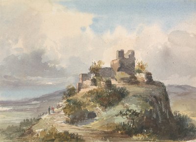 Romok egy domb tetején alkotó: Unknown artist