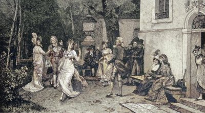 Vidéki Fesztivál, zenészek táncolnak alkotó: Unknown artist