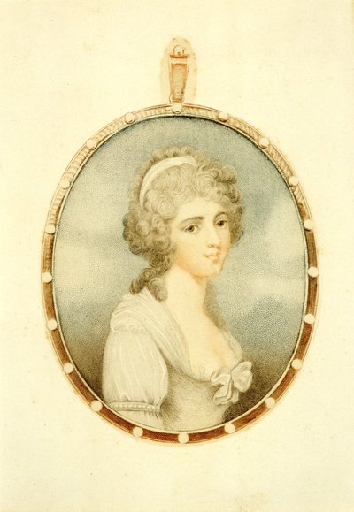 STORACE, Ann (Nancy) (1765-1817) angol szoprán alkotó: Unknown artist