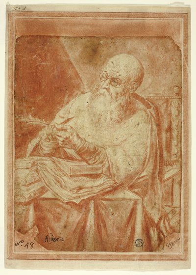 Szent tollat élezni alkotó: Unknown artist