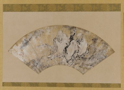 Szakjamuni, Konfuciusz és Lao-ce egy fenyőfa alatt alkotó: Unknown artist