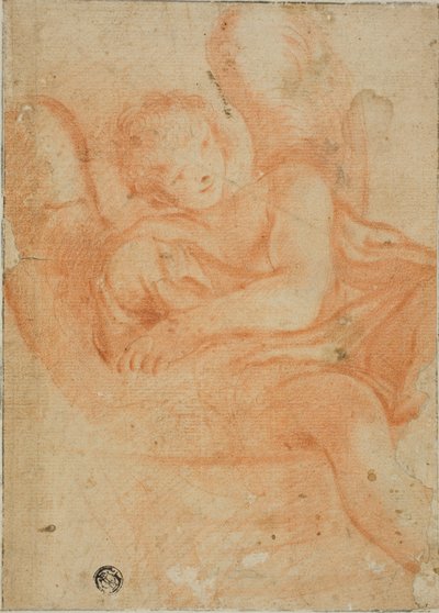 Ülő angyal alkotó: Unknown artist