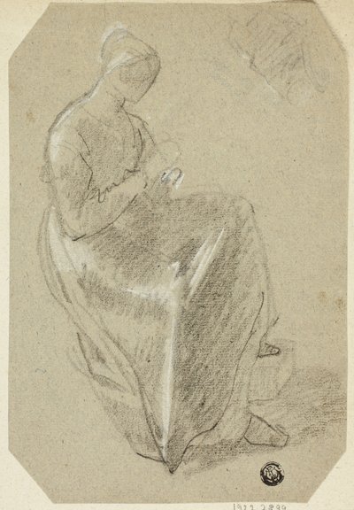 Ülő nő alkotó: Unknown artist