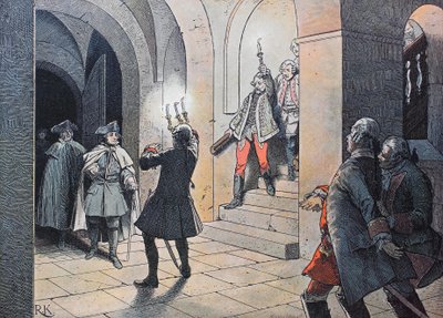 Hétéves háború, 1756 és 1763 között, Nagy Frigyes király alkotó: Unknown artist