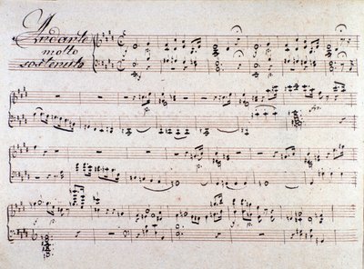 A két nap kotta, Luigi Cherubini operája alkotó: Unknown artist