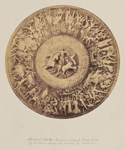 Achilles pajzsa - Ezüstből készült, IV. György számára. Rundle és Bridge, Stothard tervei alapján. alkotó: Unknown artist