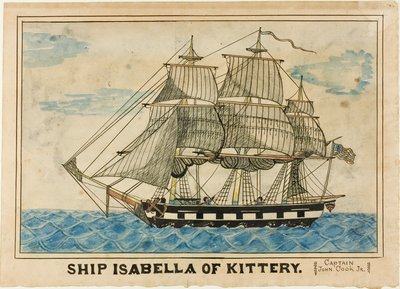 Az Isabella of Kittery hajó alkotó: Unknown artist