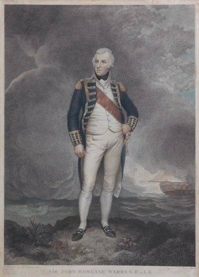 Sir John Borlase Warren (1753-1822) alkotó: Unknown artist